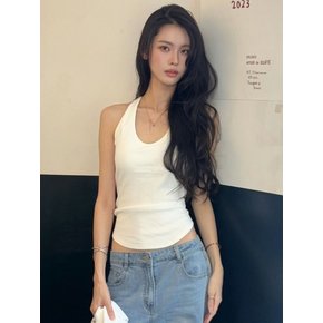 [진주 PICK] 캡내장 베이직 홀터 슬리브리스_MC4STF2