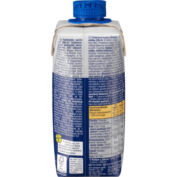 스포츠니스 단백질 음료 바닐라맛 330ml