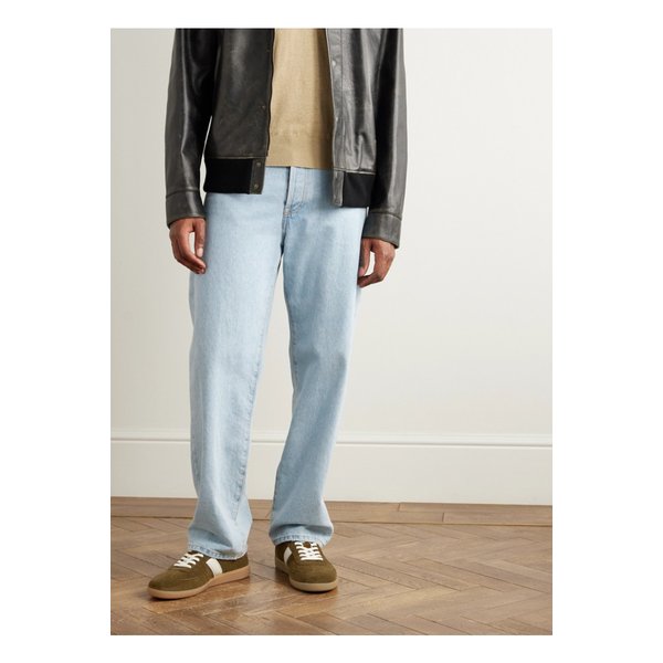 아처 가죽 트림 스웨이드 스니커즈 46376663162874832