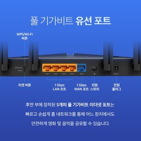 [비밀특가]티피링크 Archer AX23 Wi-Fi 6 AX1800 듀얼 밴드 공유기