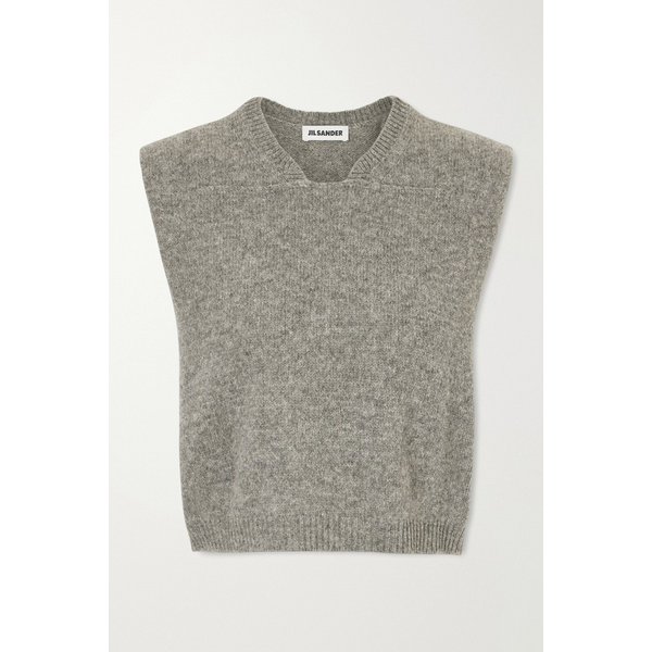 크롭 울 블렌드 스웨터 베스트 46376663163023563