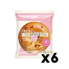 오늘도 쫄깃 베이글무화과 베이커리빵 115g x 6개