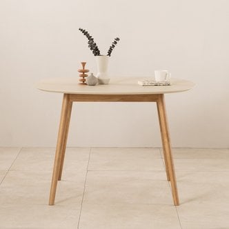 리바트 리네트 1100 라운드사각 식탁 테이블 (2색)