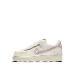 4274230 Nike Air Force 1 Shadow sneakers in off white and purple