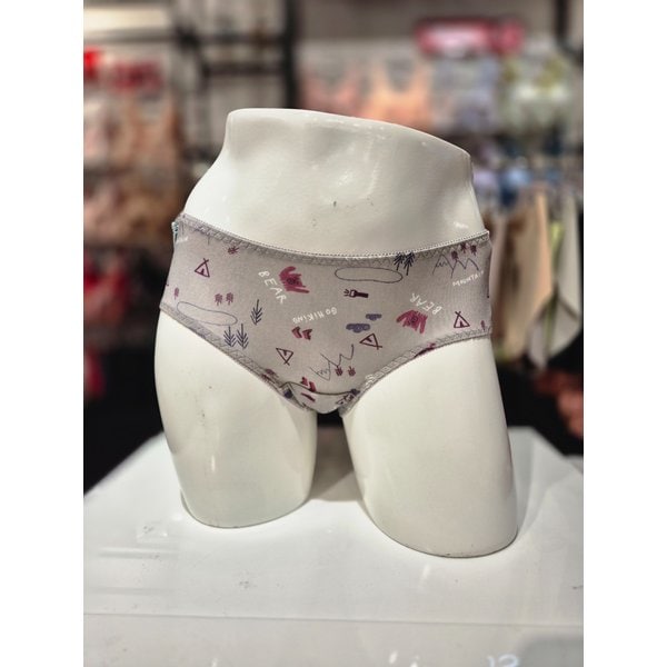 [시흥점] S 비너스) 24AW 모달 캠핑 나염 위생팬티 VPT6855-GY