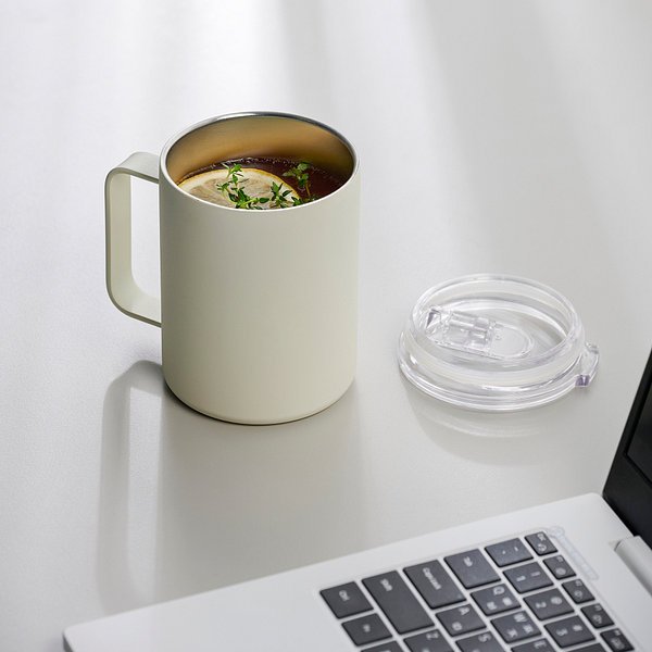 머그 텀블러 530ml 아이보리 J70N904078000