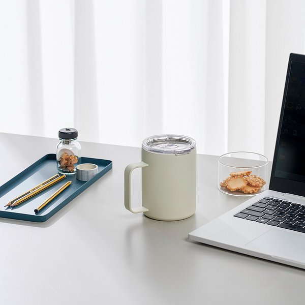 머그 텀블러 530ml 아이보리 J70N904078000
