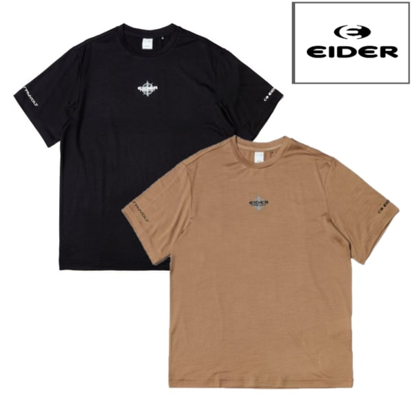 [파주점] DMM24273 EIDER x RAYVOLT 남성 WOOL KNIT ROUND TEE