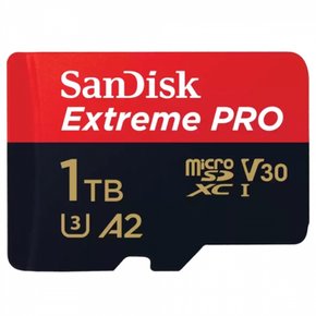 SanDisk 포함 Extreme PRO microSDXC UHS-I 어댑터 SD변환 메모리카드 1TB