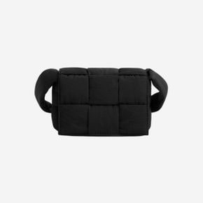 보테가 베네타 미니 패딩 테크 카세트백 블랙 Bottega Veneta Mini Padded Tech Cassette Black