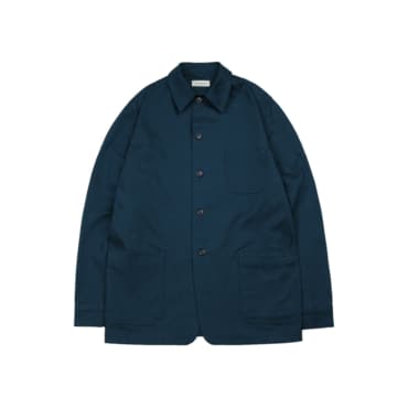 솔티 SORTIE Cotton French Work Jacket (Blue)