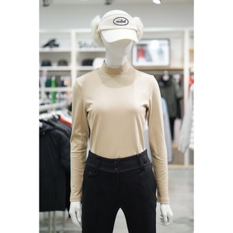 볼빅 [여주점] 골프웨어 여성 골프 에센셜 하이넥기모 베이스레이어 SOA91