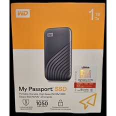 WD 외장SSD MYPASSPORT 1TB (Gray)