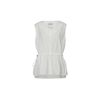 플레이부 SUMMER V-NECK VEST_White