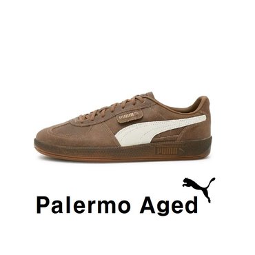 푸마 팔레르모 에이지 가죽 스니커즈 운동화 Palermo Aged 402854 02