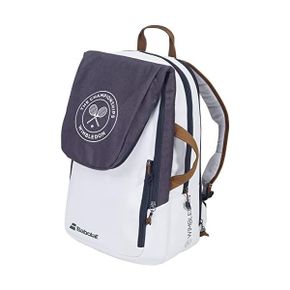 미국 바볼랏 테니스 가방 Babolat Pure Wimbledon Tennis Backpack White/Grey 1446833