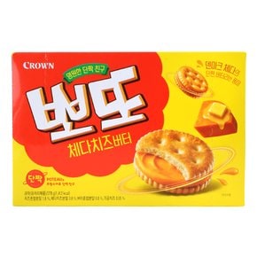 크라운 뽀또 체다치즈버터