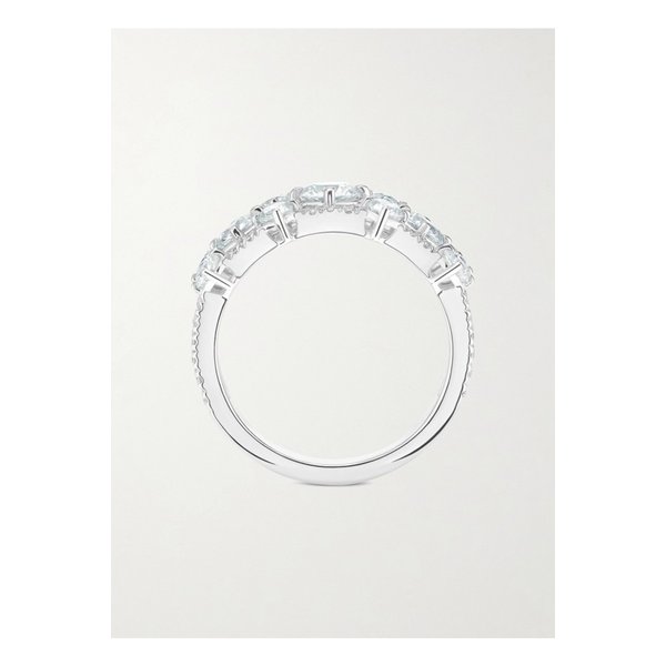 드비어스 아르페지오 18k 화이트 골드 다이아몬드 링 1647597338626113