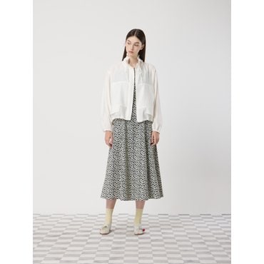 CC콜렉트 [ 씨씨콜렉트 ]린넨 블렌드 모크넥 크롭 점퍼_C252MSJ032