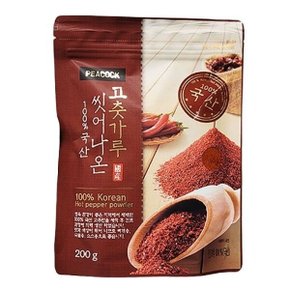 씻어나온 국산 고춧가루 200g