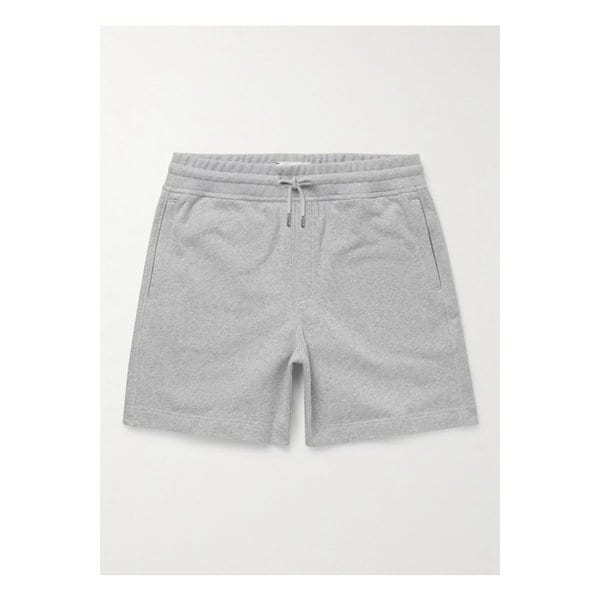 미스터 피 스트레이트 레그 코튼 저지 드로우스트링 쇼츠 46376663162937642