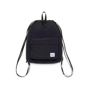리백팩 CQK LE2501BG30BK 데일리 스트링백 블랙