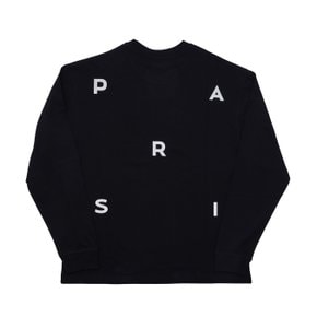 PSG PSG LOGO SPLATTERED LONG SLEEVE PSG2402TL005UBK