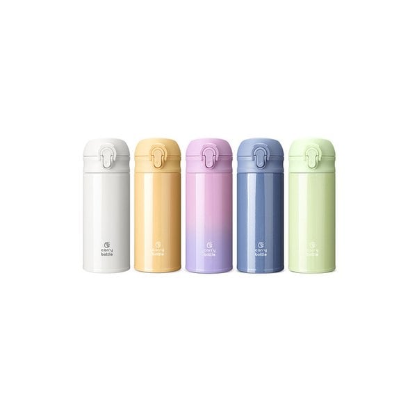 보온보냉 이지보틀텀블러 350ml 컬러5종 스테인레스 원터치 뚜껑 휴대용 미니보틀 물병