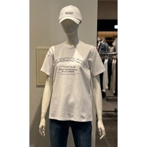 [클라이드] 여성 레터링 반팔 티셔츠 FOBTS712F