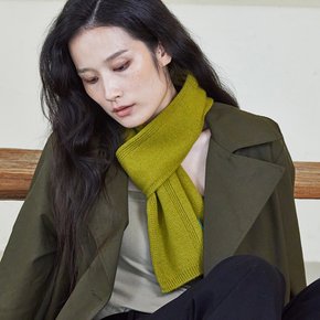 올리브 그린 캐시미어 데일리 머플러 [KMM-OLIVE GREEN]