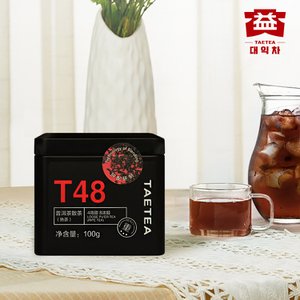 대익차 중국 운남성 보이차 T48 숙차 100g