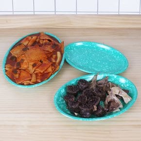 국산 레트로 분식 접시 떡볶이 그릇 생선접시 업소용