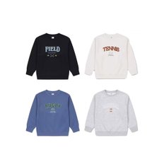 탑텐키즈 23S년 F/W(아동) 레터링 더블니트 스웨트셔츠 MKD3TR3202