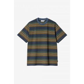 반팔 코비 티셔츠 COLBY STRIPE, NAVAL