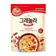 포스트 그래놀라 크랜베리아몬드 350g 시리얼 간편식 / 간식 씨리얼