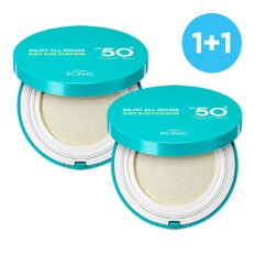 싸이닉 1+1 올라운드 에어리 썬쿠션 25g SPF50+PA++++