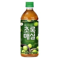 초록매실 웅진 500ml x 24PET