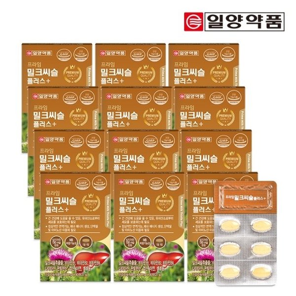 [일양약품] 프라임 밀크씨슬 플러스 12박스/12개월분