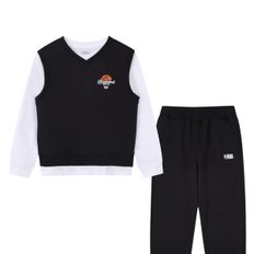 NBA 남아 베스트 3PCS 셋업 블랙 K241ST010P