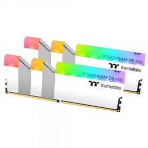 써멀테이크 DDR5-6400 CL32 TOUGHRAM RGB 화이트 패키지 (32GB(16Gx2))