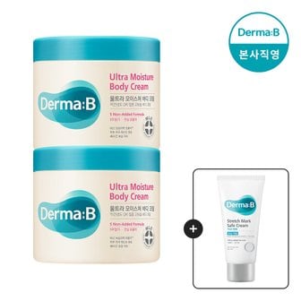 더마비 [1+1] 울트라 모이스처 바디크림 430ml [증정 : 프레쉬 스칼프 클리어 샴푸 50ml(플로럴그린)](7.1~7.7)