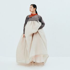 [한복린 컬렉션] 국민한복 로얄브라운