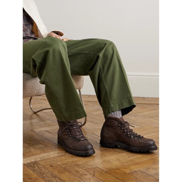 아틱 001 스웨이드 레이스업 부츠 46376663162907918