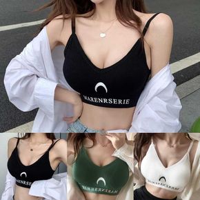 여자 숏탑 나시 브라탑 브라캡 탈부착 끈나시 3컬러