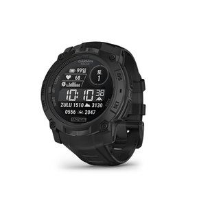인스팅트 3 택틱컬 솔라 50mm 블랙 멀티스포츠 GPS 스마트워치