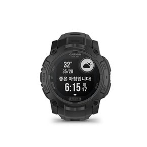 인스팅트 3 택틱컬 솔라 50mm 블랙 멀티스포츠 GPS 스마트워치