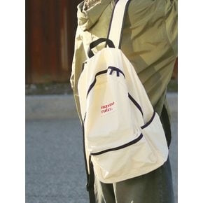 Daily backpack _ Butter cream