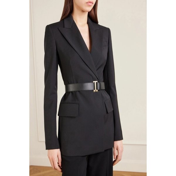 블랙 가죽 벨트 46376663162972688