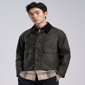 바버 [24FW][Barbour] 남성 올리브 SL Spey 스페이 왁스 자켓