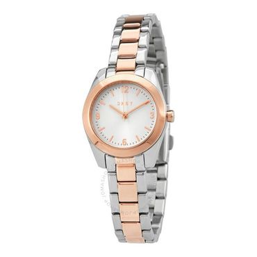 DKNY 4665915 DKNY Nolita Stainless Steel Quartz Silver Dial Ladies Watch